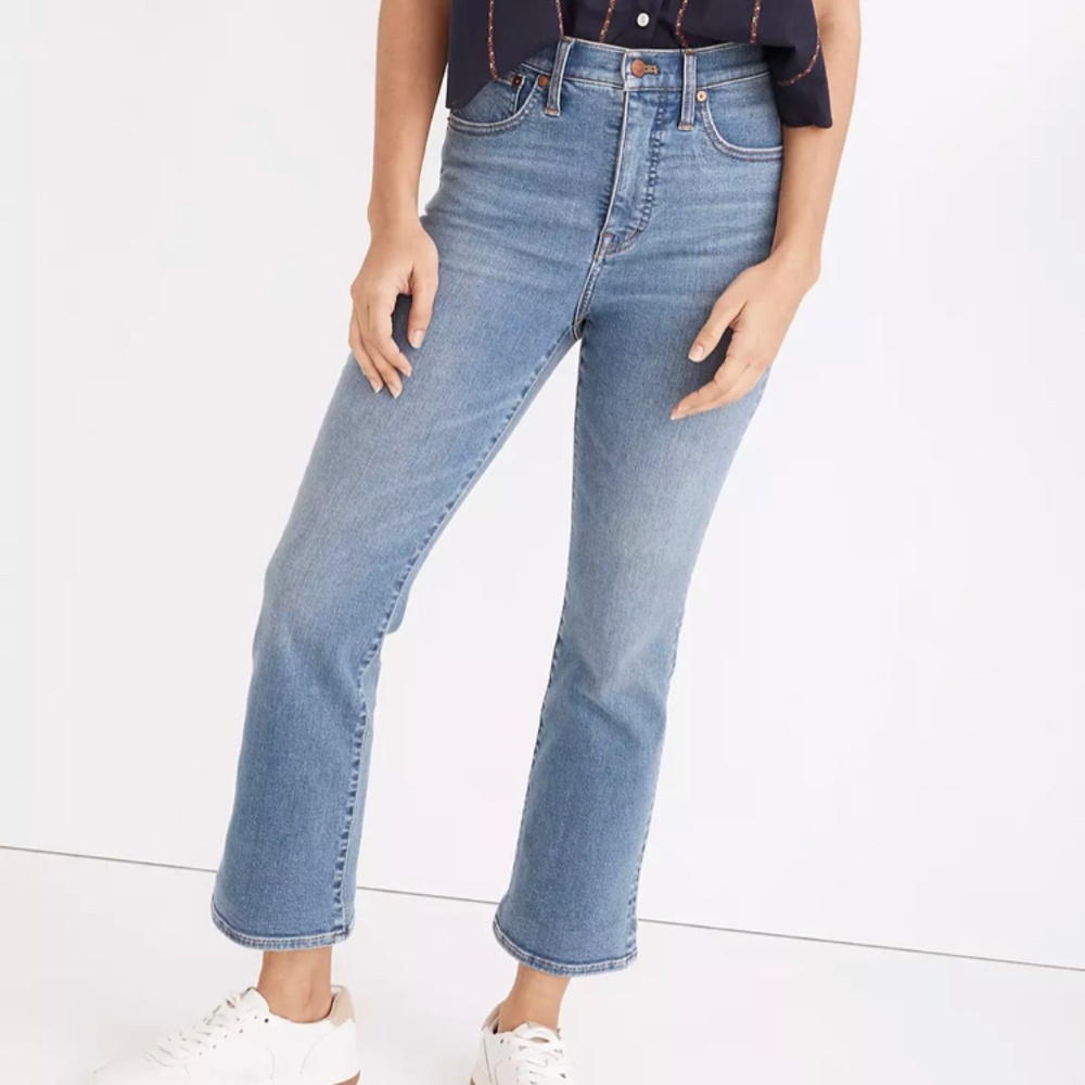 Madewell Cali Demi Boot Demin Jeans size 26